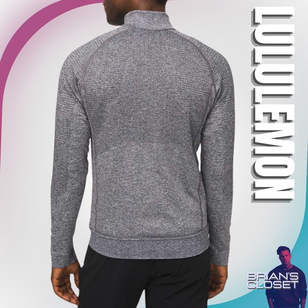 LULULEMON Men's Engineered Warmth Jacket in Vapor/Gull Grey/Black - XL - Picture 7 of 16